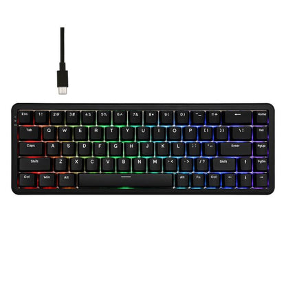 Ajazz AK680 MAX Magnetic Shaft Mechanical Wired Keyboard With RGB Light