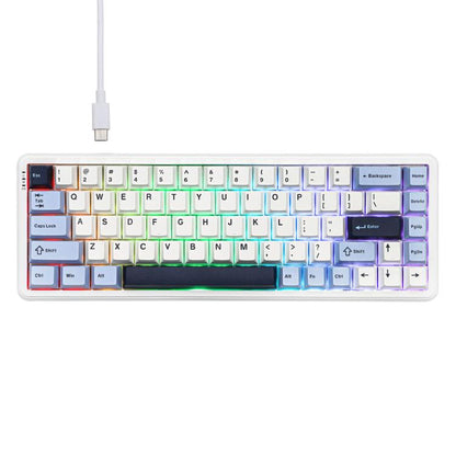 Ajazz AK680 MAX Magnetic Shaft Mechanical Wired Keyboard With RGB Light