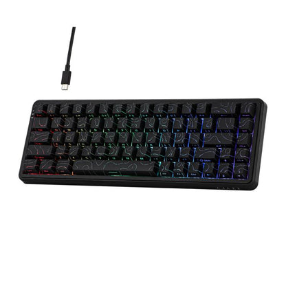 Ajazz AK680 MAX Magnetic Shaft Mechanical Wired Keyboard With RGB Light