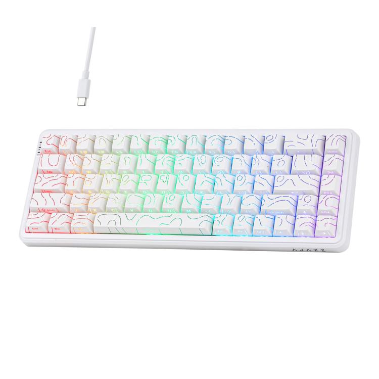 Ajazz AK680 MAX Magnetic Shaft Mechanical Wired Keyboard With RGB Light