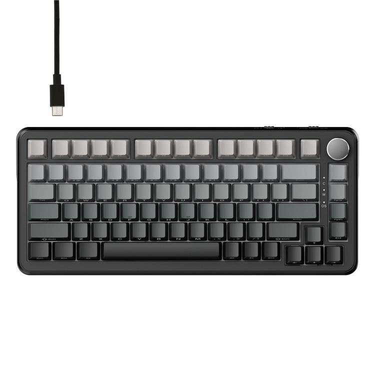 Ajazz AK820 MAX Hot-swappable Gasket 75 Mechanical Keyboard With RGB Light