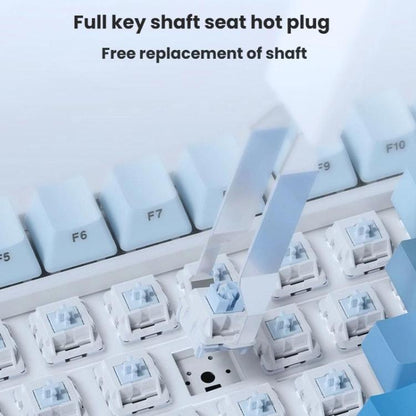 Ajazz AK820 MAX Hot-swappable Gasket 75 Mechanical Keyboard With RGB Light