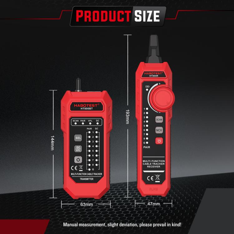 HABOTEST Multi-Function Anti-Interference Network Cable Tester