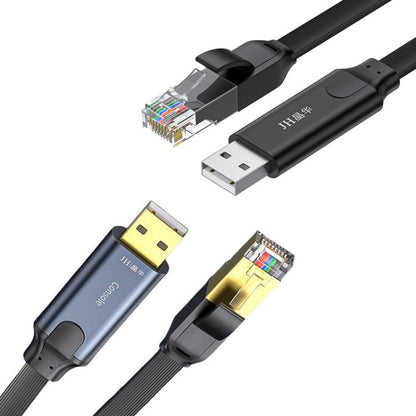 JINGHUA Laptop USB to Console Debugging Cable RJ45 Data Cable