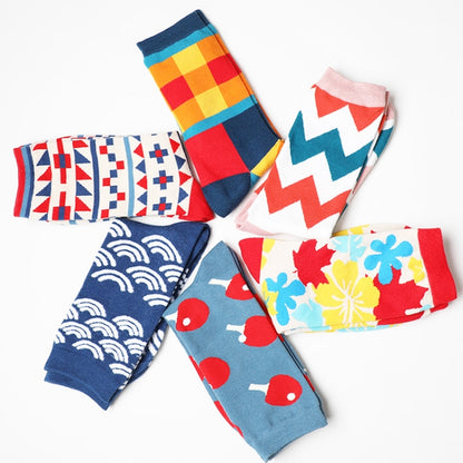 Funny Cute Happy Socks Womens Men Print Casual Harajuku Socks