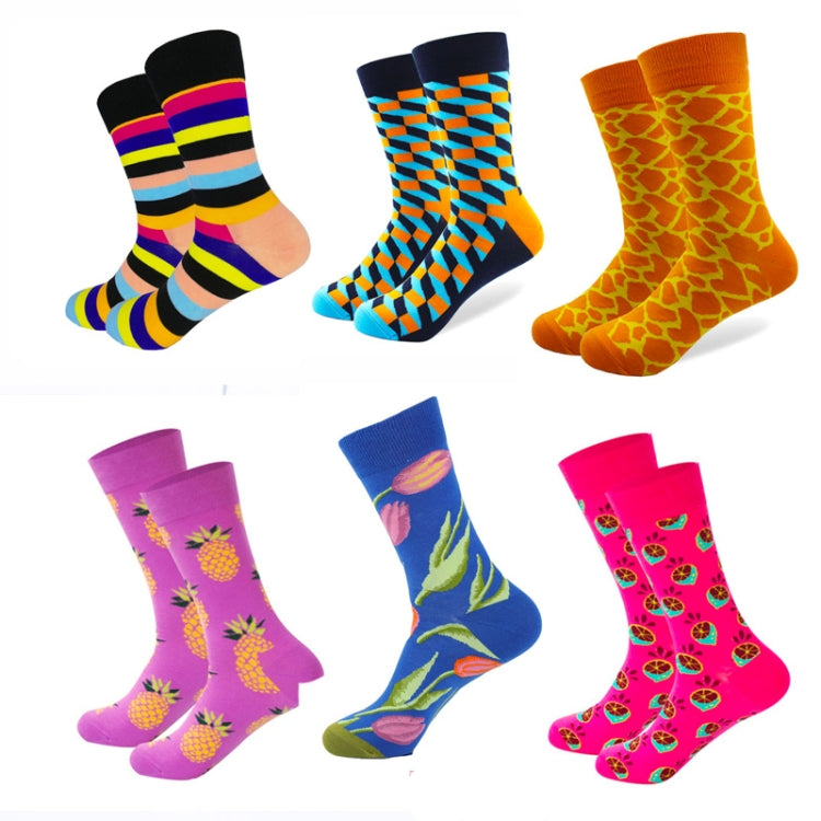 Funny Cute Happy Socks Womens Men Print Casual Harajuku Socks