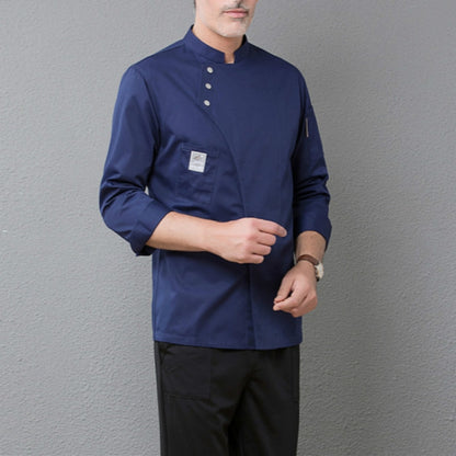 Men and Women Hotel Canteen Cake Baker Kitchen Long Sleeve Work Clothes
