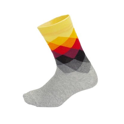 3 Pais Colorful Men Sport Running Wearproof Breathable Riding Hiking Socks