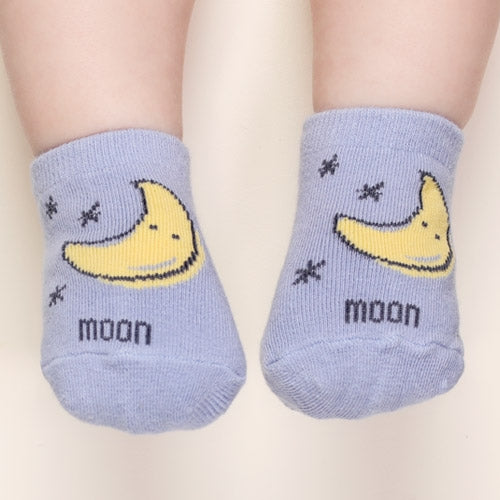 3 Pairs Autumn and Winter Cotton Non-slip Children Baby Cartoon Floor Socks