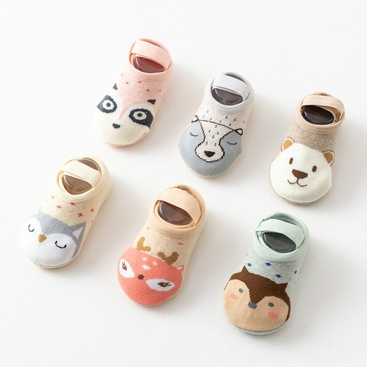 Baby Socks Newborn Cartoon Terry Cotton Children Autumn Winter Non-slip Socks