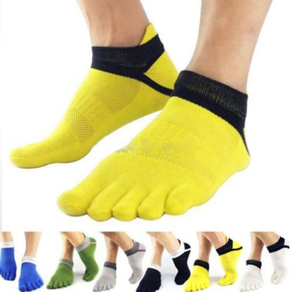 Men Socks Boys Cotton Finger Breathable Five-Toe Cotton Sock