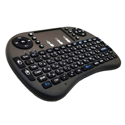 Поддерживаемые языки: русский, беспроводная клавиатура i8 Air Mouse с сенсорной панелью для Android TV Box, Smart TV, планшетов, Xbox360, PS3, HTPC/IPTV