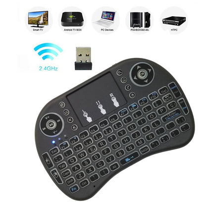 Поддерживаемые языки: испанский, беспроводная клавиатура i8 Air Mouse с сенсорной панелью для Android TV Box, Smart TV, планшетов, Xbox360, PS3, HTPC/IPTV
