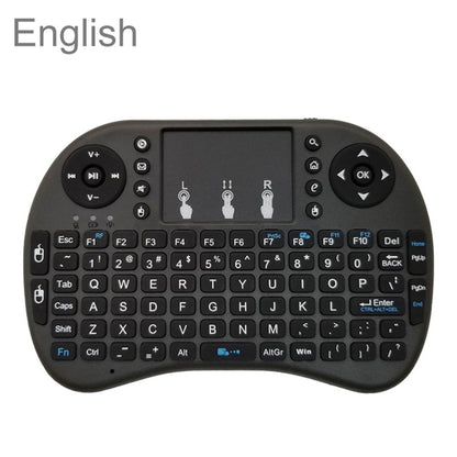 Поддерживаемые языки: английский Беспроводная клавиатура i8 Air Mouse с сенсорной панелью для Android TV Box, Smart TV, PC Tablet, Xbox360, PS3, HTPC/IPTV