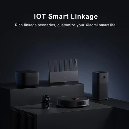 Xiaomi maršrutētājs BE6500 WiFi 7 2.4GHz 5.0GHz divjoslu 4 kodolu 2.5G ports, ASV spraudnis