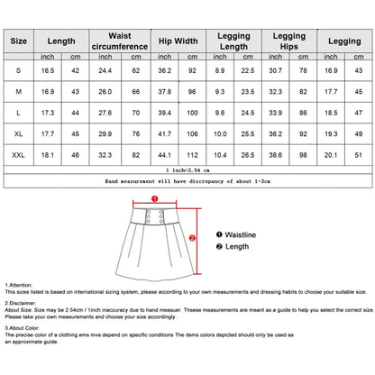 Anti-emptied And Quick-drying Sports Skirt With Mini-socks For Women