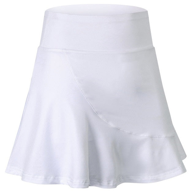 Anti-emptied And Quick-drying Sports Skirt With Mini-socks For Women