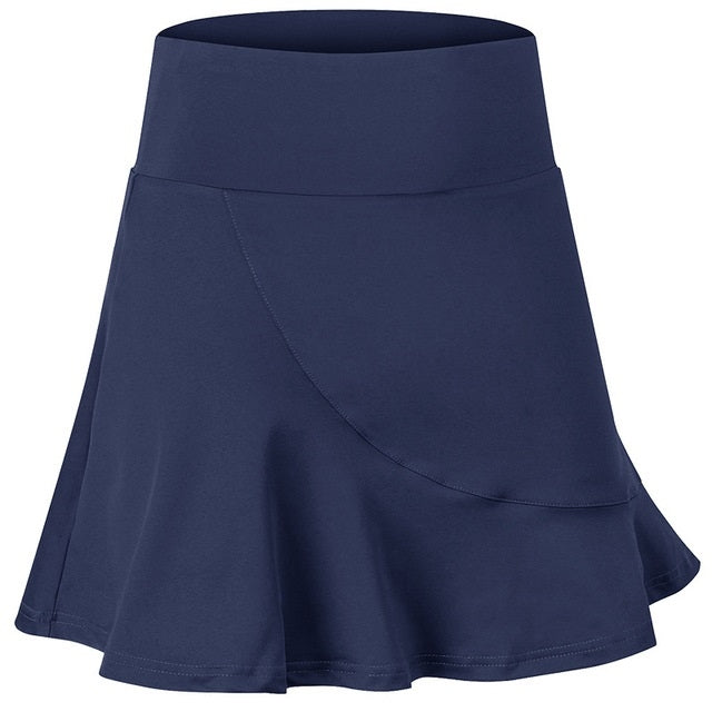 Anti-emptied And Quick-drying Sports Skirt With Mini-socks For Women