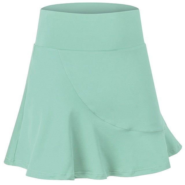 Anti-emptied And Quick-drying Sports Skirt With Mini-socks For Women