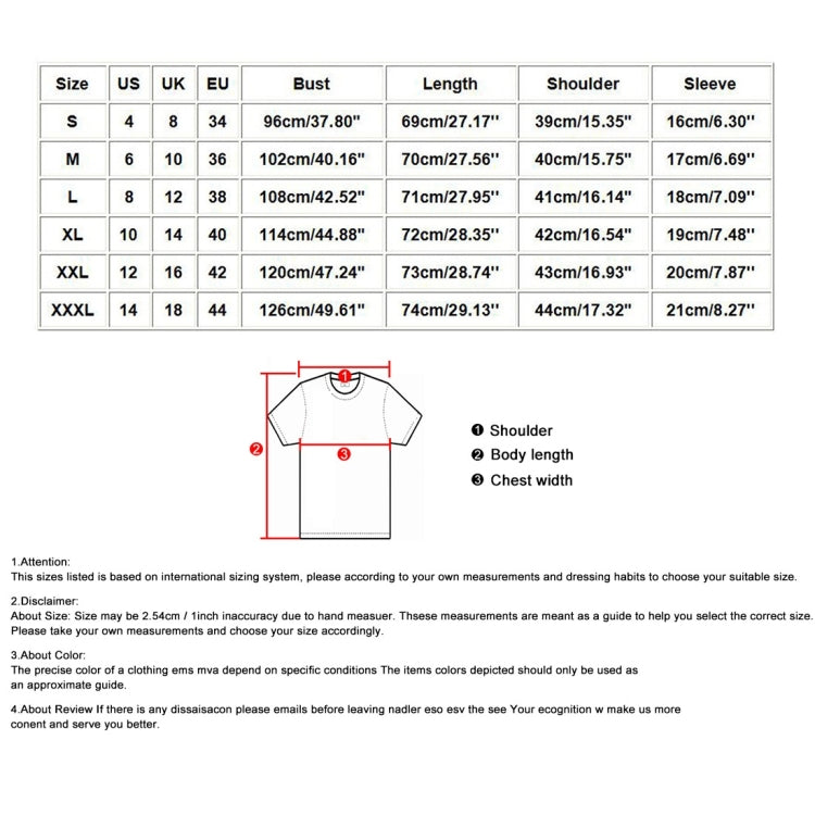 Loose Printed Hedging Thin T-shirt Nurse Uniform (Color:White Size:XXXL)
