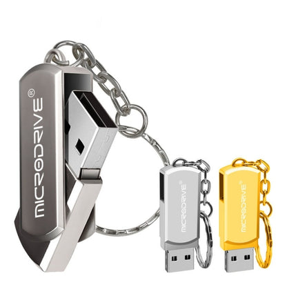 MicroDrive 16 ГБ USB 2.0 Creative Personality Metal U Disk с брелком