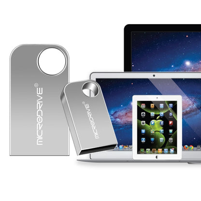 MicroDrive 4GB USB 2.0 Mini Semi-circular Metal U Disk