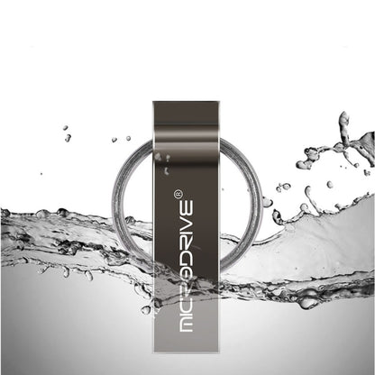 MicroDrive 4GB USB 2.0 Metal Keychain U Disk