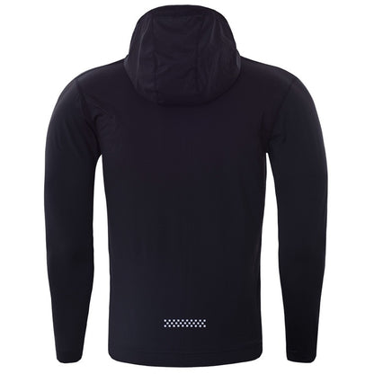 SIGETU Men Sports Quick-drying Coat (Color:Black Size:XXXL)