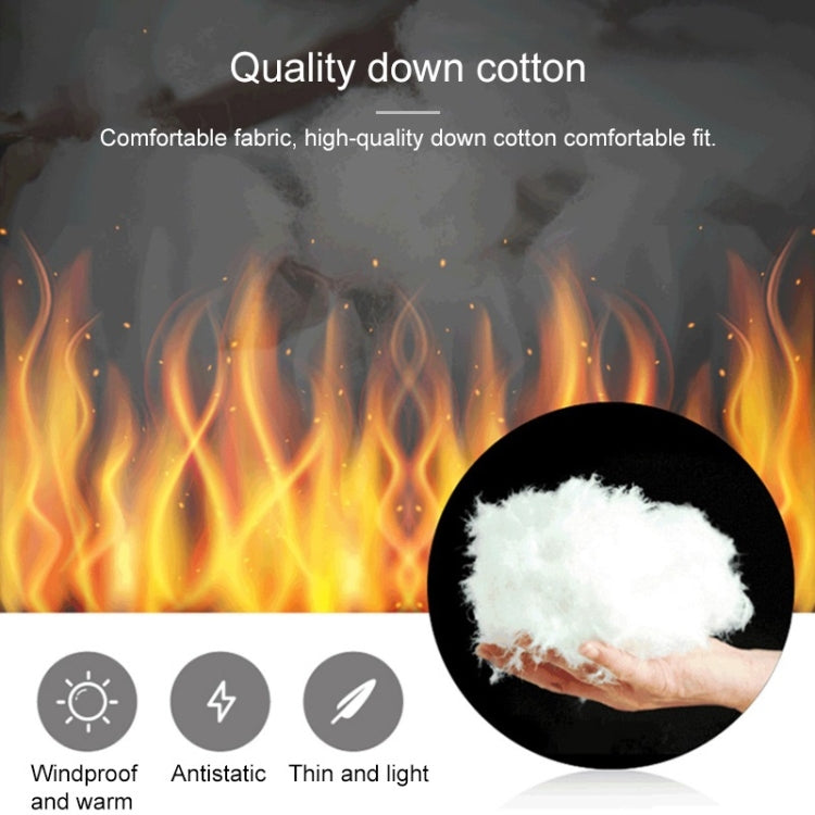 USB Heated Smart Constant Temperature Hooded Warm Coat for Men and Women (Color:Dark Blue Size:XXXXL)