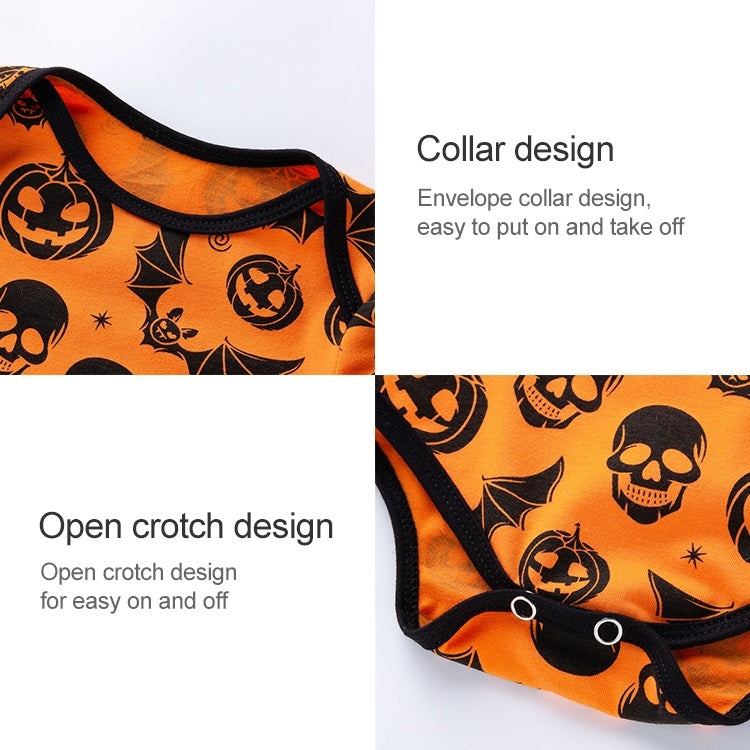 Halloween Baby Short Sleeve Romper