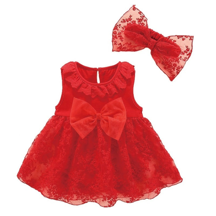 Toddler Girl Dress Group with Bowknot (Color:White Size:66-73)