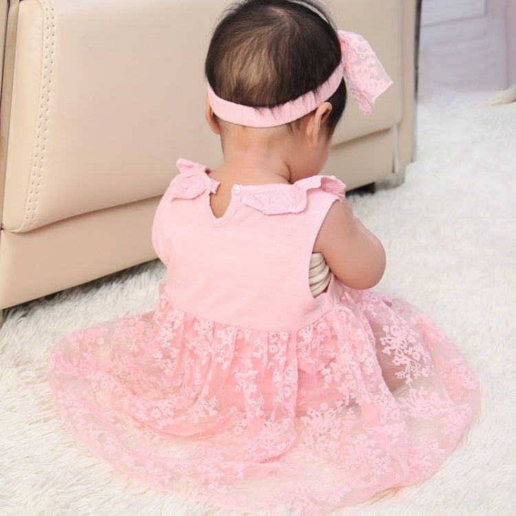 Toddler Girl Dress Group with Bowknot (Color:White Size:66-73)