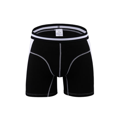 Men Colorblock Knitting Four Corners Underwear